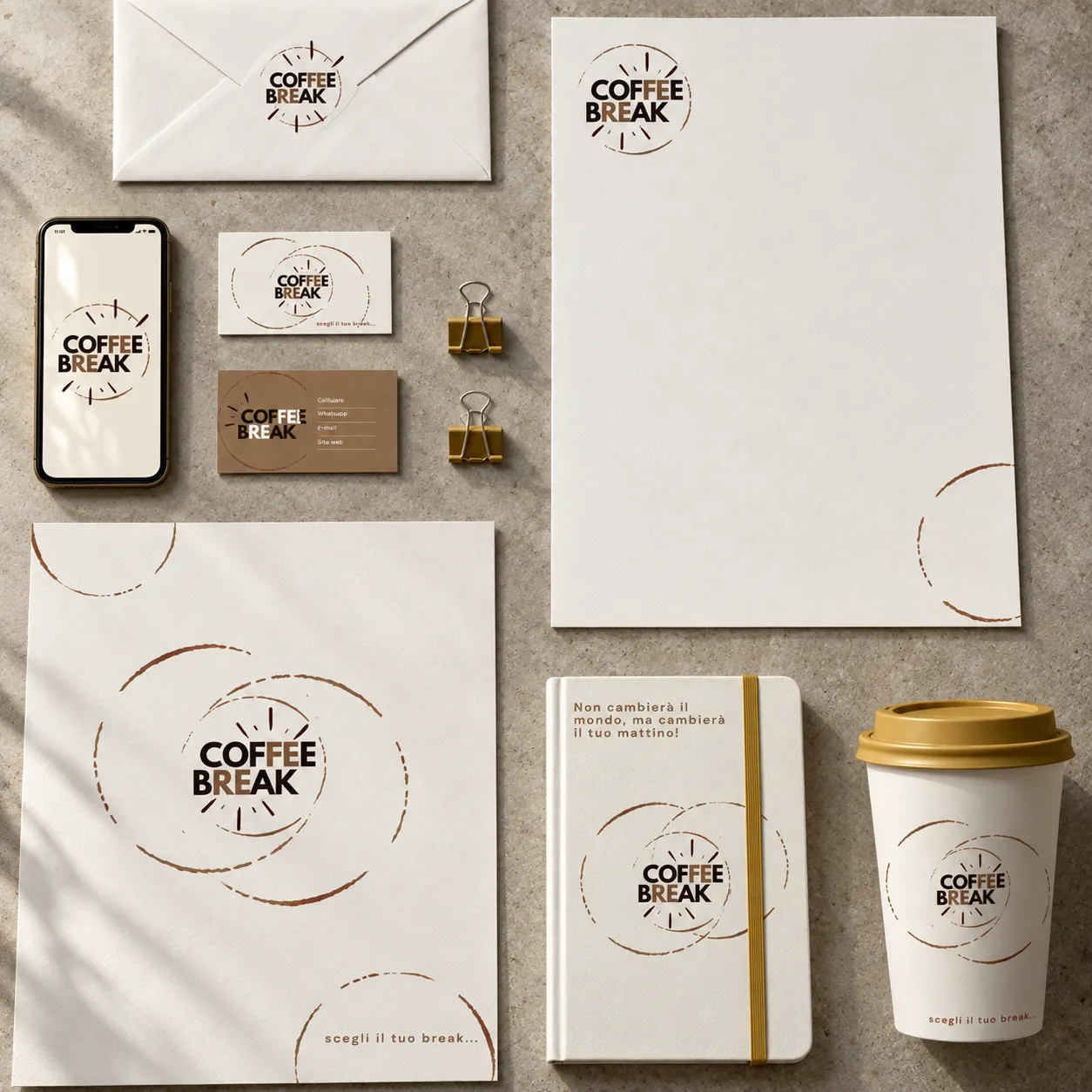 Brand identity ristorazione bar