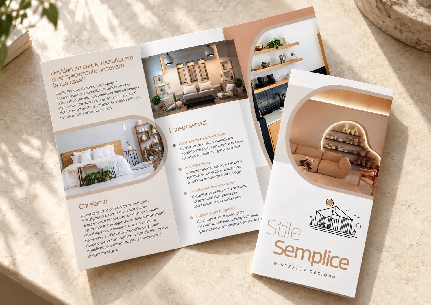 arredamento interni brochure
