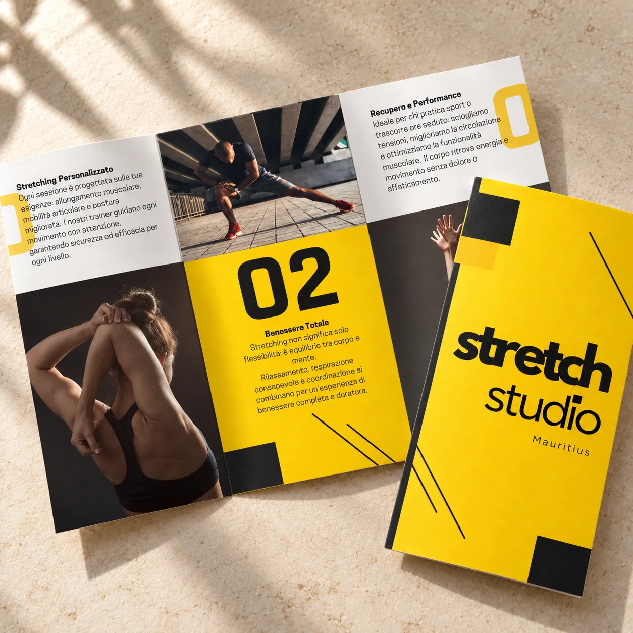 brochure centro fitness benessere