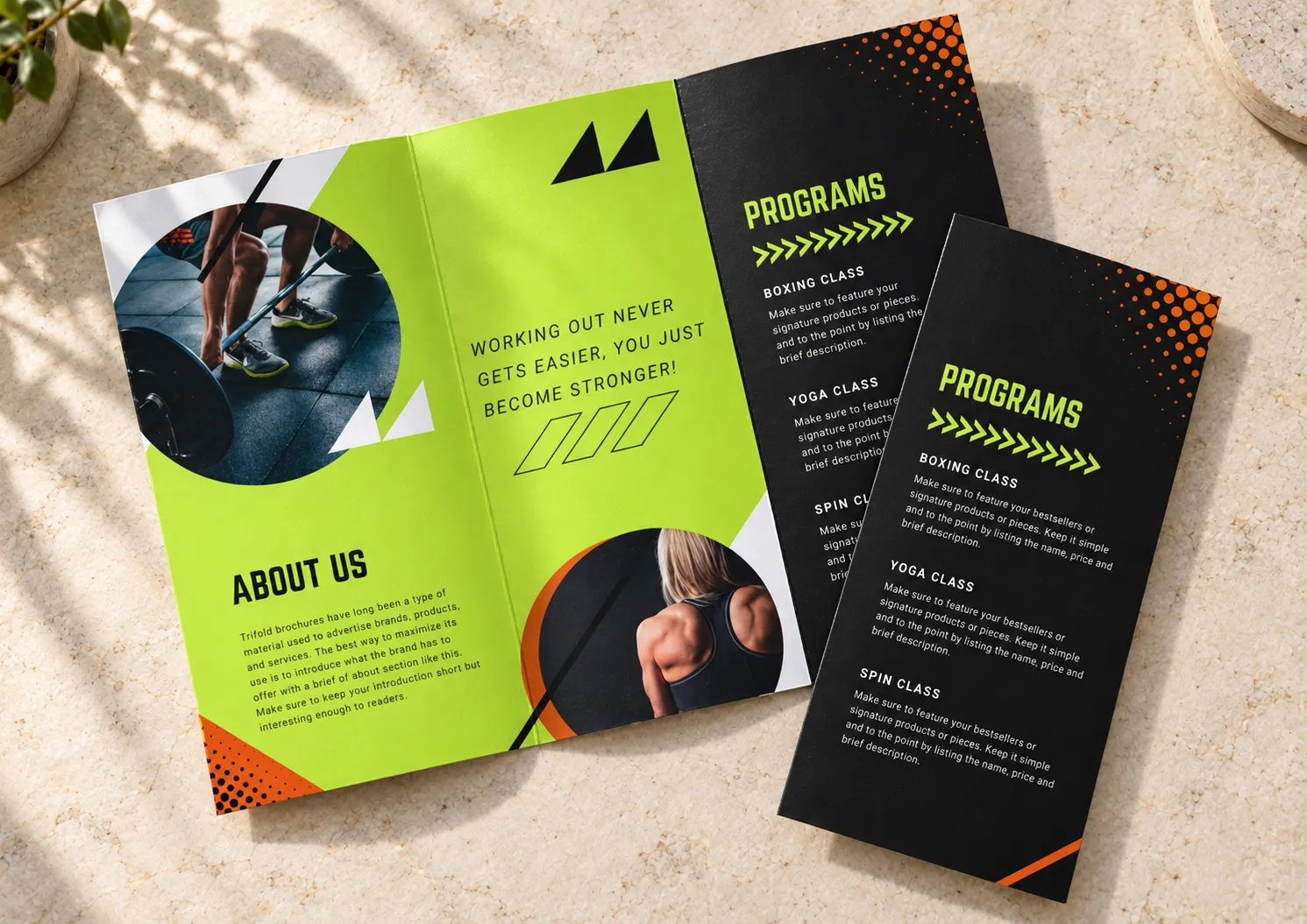 brochure centro fitness
