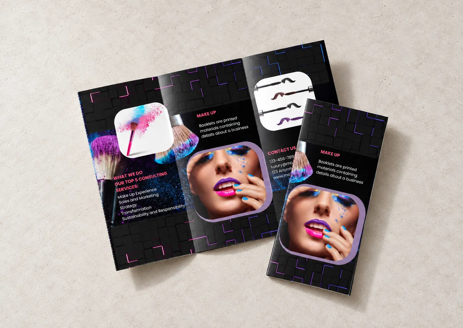 pieghevole brochure proofumeria
