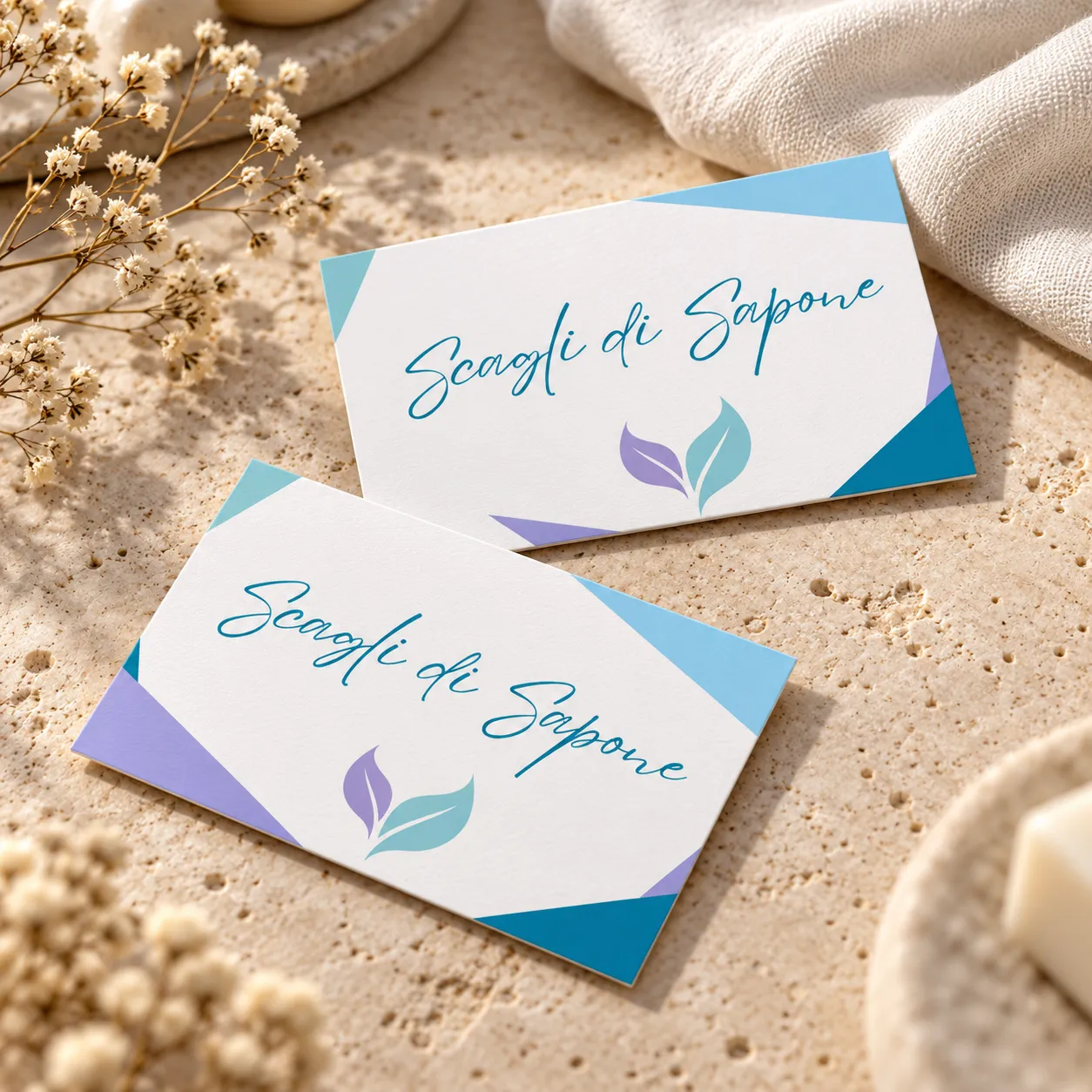 spa centro benessere business card