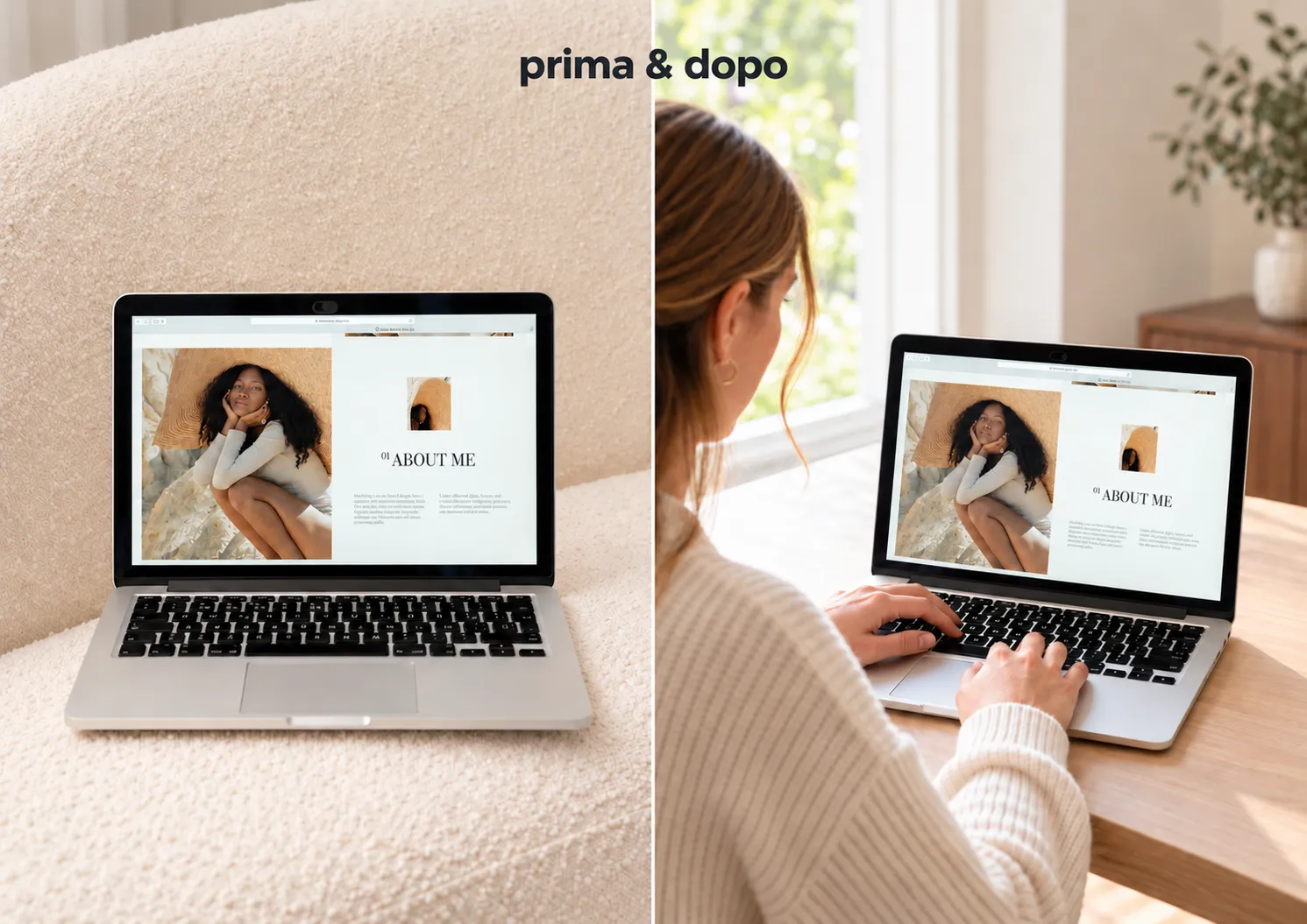 Prima e dopo_ confronto da disegno e foto